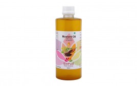 SimPure Mustard Oil 100% Pure Un-Refined  Plastic Bottle  500 millilitre